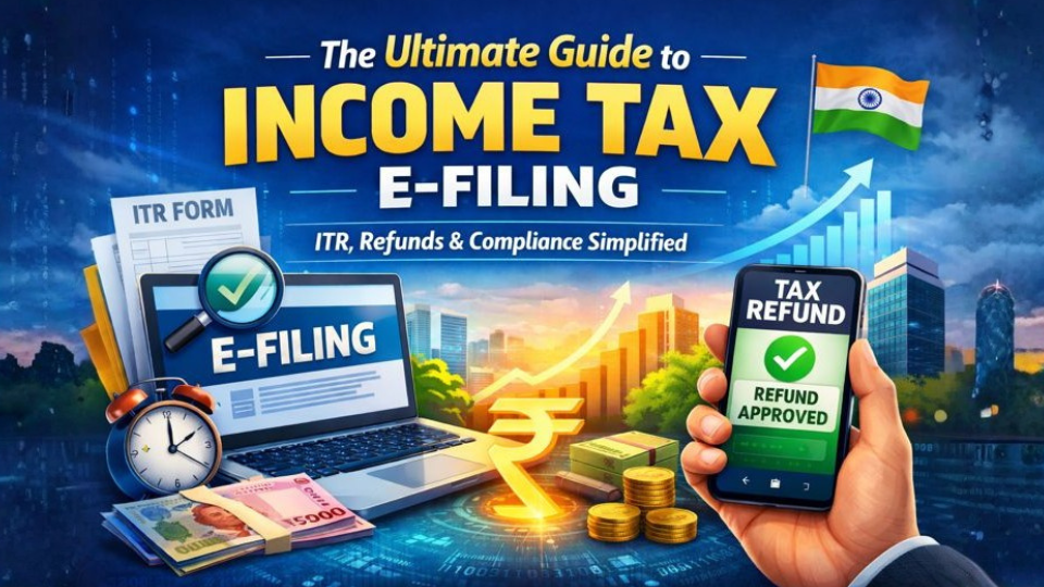The Ultimate Guide to Income Tax E-Filing: Navigating ITR, Refunds, and Compliance