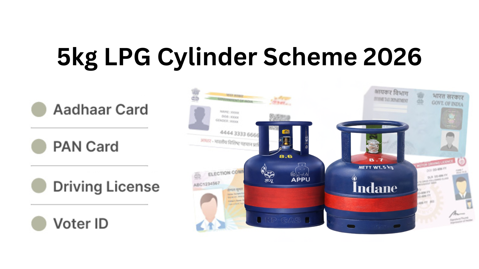 5kg LPG Cylinder Scheme 2026: सिलेंडर की कमी के कारण सरकार ने डबल कर दी 5 किलो FTL गैस सप्लाई! माइग्रेंट वर्कर्स-स्टूडेंट्स के लिए बड़ी राहत, सिर्फ ID से खरीदें + Apply Process